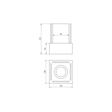 Smart Freestanding Biofireplace – White Structured Matte