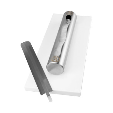 Stainless Vrijstaande Bio-ethanolhaard – Wit Hoogglans