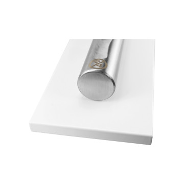Stainless Vrijstaande Bio-ethanolhaard – Wit Hoogglans