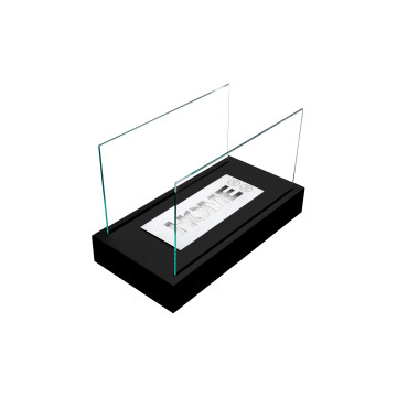 Home Freestanding Biofireplace – Black Matte Finish