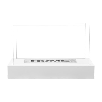 Home Freestanding Biofireplace – White Matte Finish