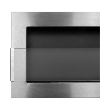 Hangende Biohaard met Glas 900x400 Inox