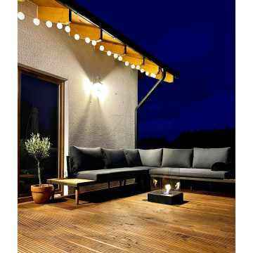 Vrijstaande Biokachel Sunset Garden – Zwart Mat