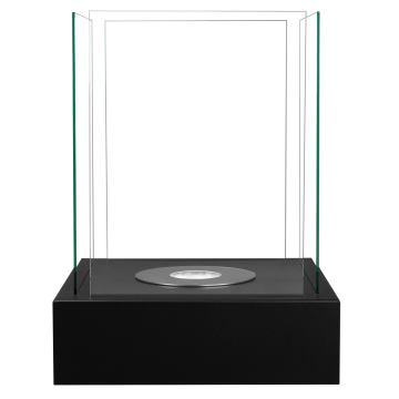 Freestanding Biofireplace Sunset Garden – Black Matte