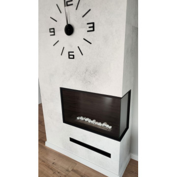 Built-in Corner Biofireplace BIO-EKO Right