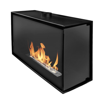 Built-in Corner Biofireplace BIO-EKO Right