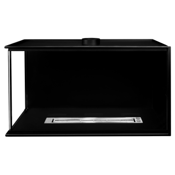 Built-in Corner Biofireplace BIO-EKO Left