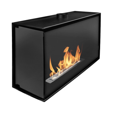 Built-in Corner Biofireplace BIO-EKO Left