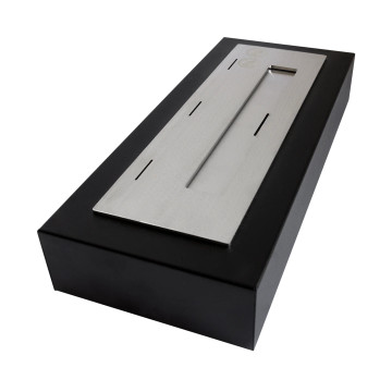 Freistehender Biokamin – Bio-Brenneinsatz 36 cm