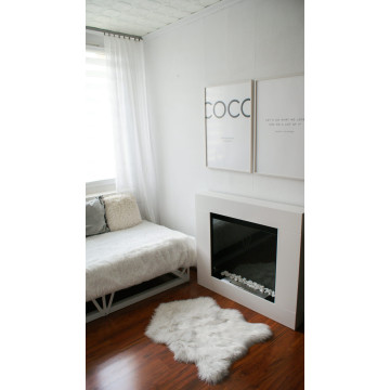Portal Bio-fireplace Asne – White Matte