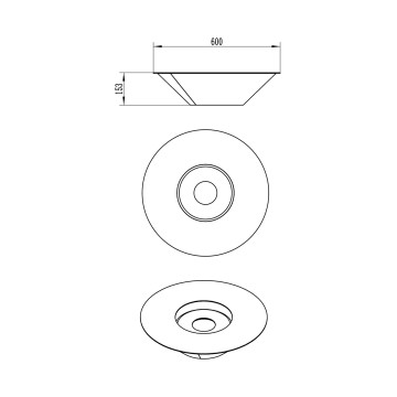 Universe Freestanding Bio-Fireplace