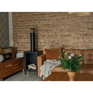 Freestanding Biofireplace Kozen Black Matt