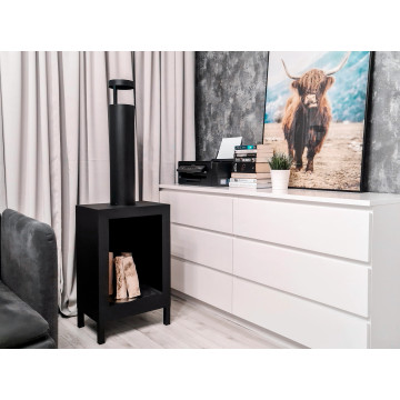 Freestanding Biofireplace Kozen Black Matt