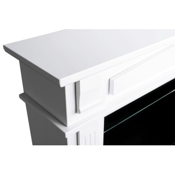 Portal-Biokamin Koloseum Werona mit Glas