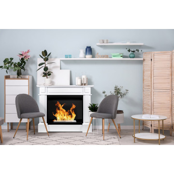 Portal-Biokamin Koloseum Werona mit Glas