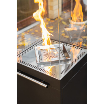 WATRA 1.4 gas fireplace for the garden and terrace