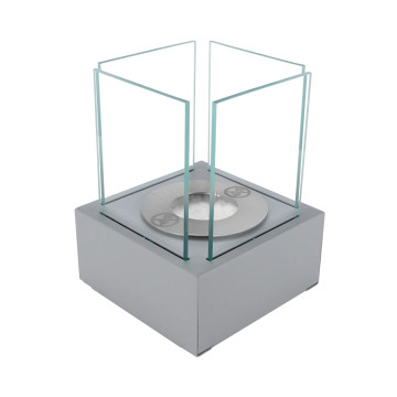 Freestanding Biofireplace Smart Grey Matte