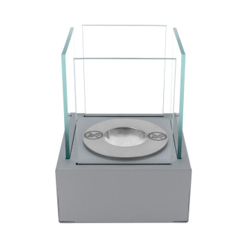 Freestanding Biofireplace Smart Grey Matte