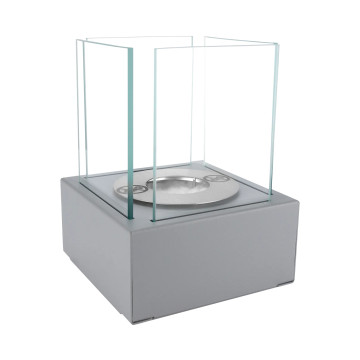 Freestanding Biofireplace Smart Grey Matte