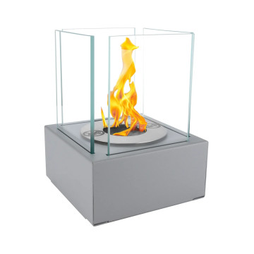 Freestanding Biofireplace Smart Grey Matte