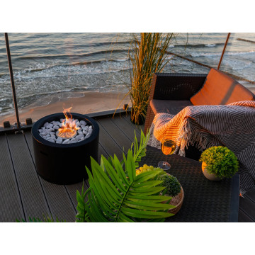 Moon Freestanding Bioethanol Fireplace