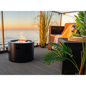 Moon Freestanding Bioethanol Fireplace