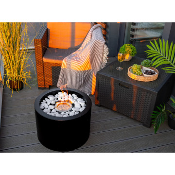 Moon Freestanding Bioethanol Fireplace