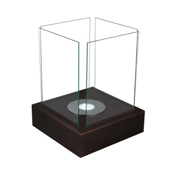 Freestanding Biofireplace Sunset Garden – Matte Brown