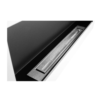 Bio-kominek wiszący 900x400 Box – biały strukturalny mat