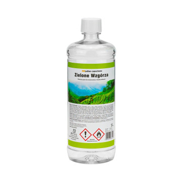 bio brandstof met geur, groene heuvel, 1 liter