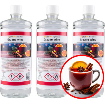 Biobrandstof Glühwein set 3x1l