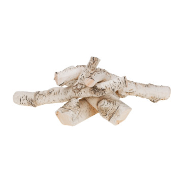 Ceramische berkenscheiten voor biohaarden