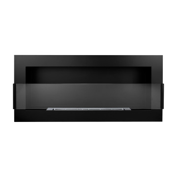 Wandgemonteerde Biohaard 900x400 Zwart Mat