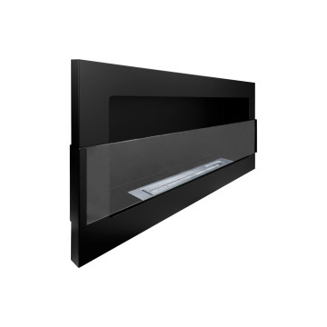 Wandgemonteerde Biohaard 900x400 Zwart Mat