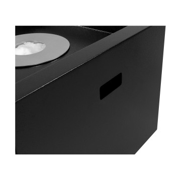 Freestanding Bio Fireplace NOVIUM – Matte Black