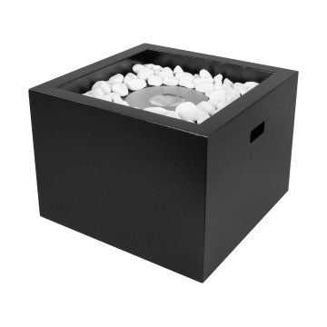 Freestanding Bio Fireplace NOVIUM – Matte Black