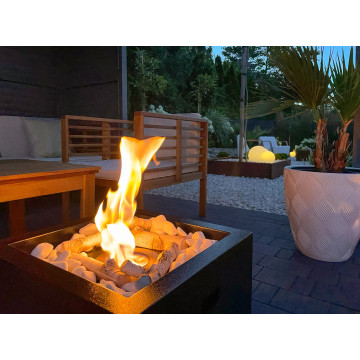 Freestanding Bio Fireplace NOVIUM – Matte Black